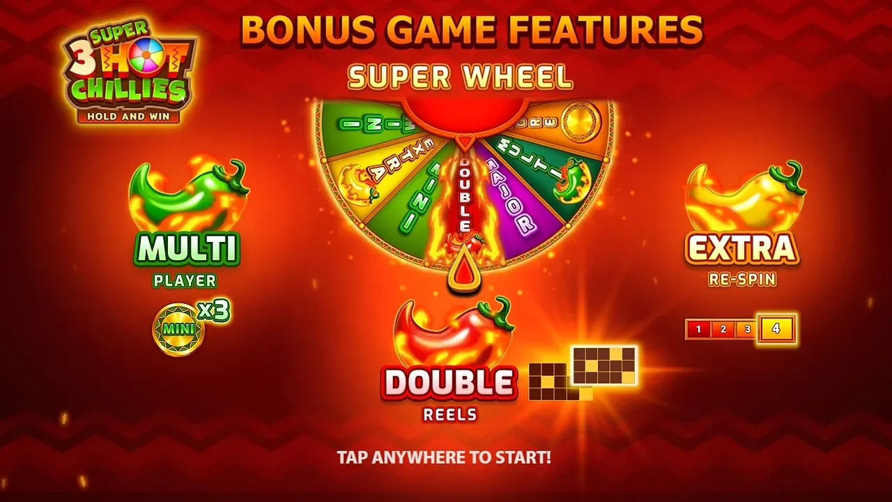 3 Super Hot Chillies game display, view 2